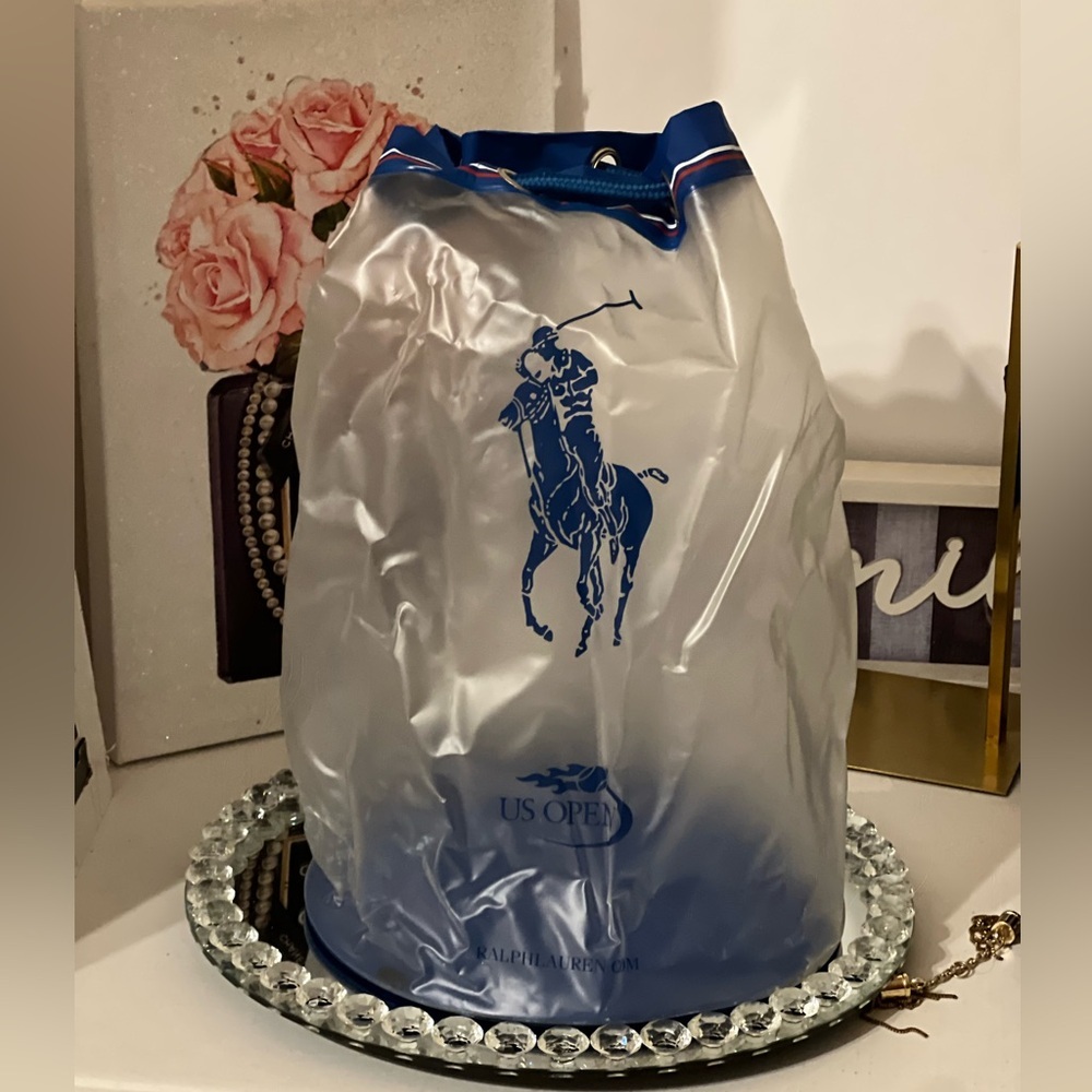 Polo Ralph Lauren US Open Clear Backpack Bucket Bag